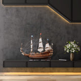 Old Modern Handicrafts Wasa Model Ship Exclusive Edition - Handcrafted from Premium Quality Wood - 38L x 11W x 33H Inches Old Modern Handicrafts