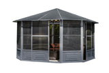 Gazebo Penguin Florence - Solarium 12x12 Metal Roof Gazebo Penguin