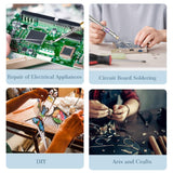 Cordless Soldering Iron Kit, MecRecare 1100 mAh Battery USB Wireless Rechargeable And Portable with Automatic Heating Mode for Appliance Repair,Circuit Board Soldering,DIY MecRecare