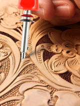 Wood Burning Tip Set, 26 Letters Wood Burning Tip Kit Copper Letter Number Soldering Iron Stencils DIY Embossing Carving Head Tools Wood Burning Set for DIY Embossing and Carving Crafts Wood Burning ZLHETWT