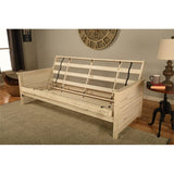 Kodiak Furniture Lexington Full-Size Futon Frame in Weathered White Finish Kodiak Furniture