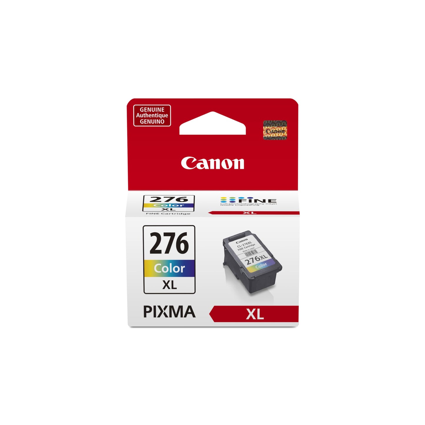 Canon CL-276 XL Genuine Color Ink Cartridge, Compatible with TS3520/3522, TR4720/4722, TS3720/3722