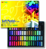 MUNGYO Soft Pastel 64 Color Set Square Chalk (US English Version) YoCoSII
