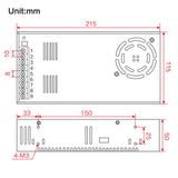 CNCTOPBAOS 600W 36V DC Switching Power Supply Transformer AC to DC Driver Adapter 16.6A Universal Regulated Converter for LED Strip Light CCTV Camera Radio Stepper Servo Motor 3D Printer (36V 16.6A) CNCTOPBAOS