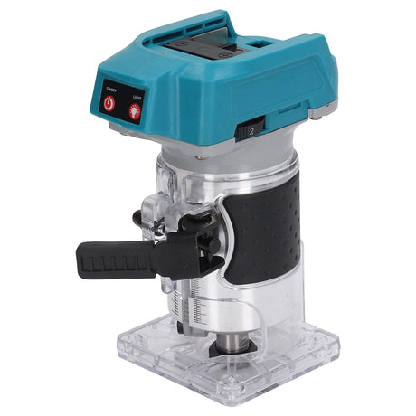 Respicefinem 6 Router 18V 19.0×17.0×12.0 Brushless Trimming Carving Machine Brushless Woodworking Router 18V Battery Hole Trimmer For Bl1815 Trimming Router Woodworking Hole Trimme Respicefinem