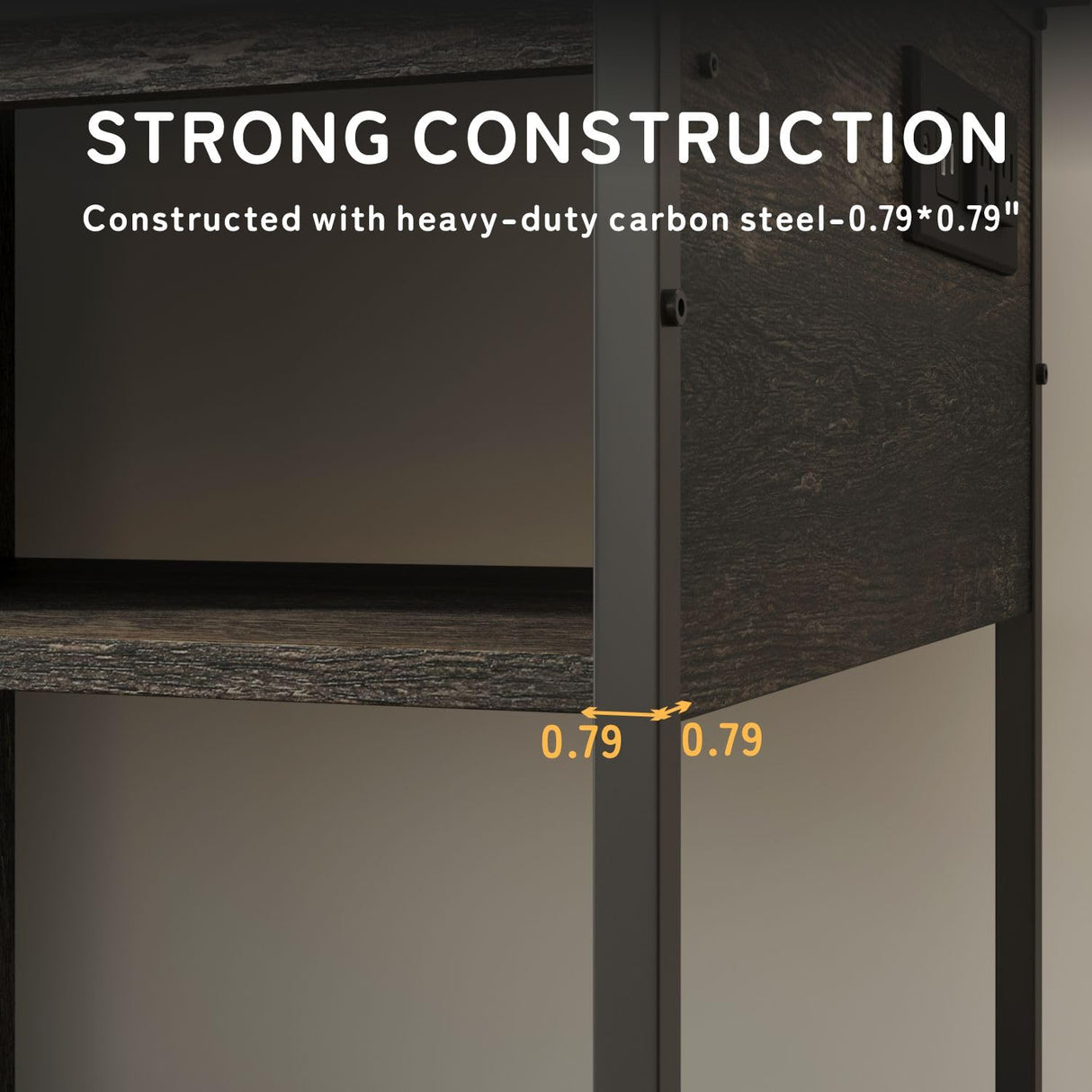 40-50 Gallon Fish Tank Stand with Power Outlets,Farmhouse 50 Gallon Aquarium Stand with Sliding Barn Door Heavy Duty Aquarium Cabinet for 2 Fish Tank/Turtle Tank/Reptile Terrarium YDTOP