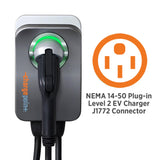 ChargePoint HomeFlex Level 2 EV Charger J1772, NEMA 14-50 Electric Car Charger ChargePoint