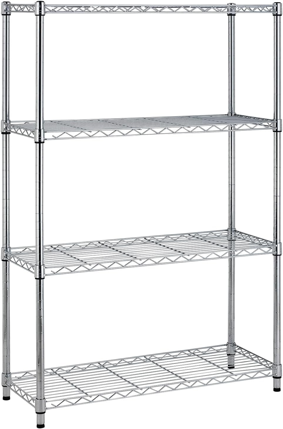 YRLLENSDAN Heavy Duty 4-Tier Wire Shelving Unit – NSF Certified Adjustable Metal Storage Rack for Kitchen, Garage, Pantry – 1000 lbs Capacity – 36" W x 14" D x 54" H YRLLENSDAN