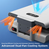 SCULPFUN H1 Upward Pressure Auto Heat Press Machine,3 Levels Adjustable Pressure Up to 176lb,Fast and Even Heating with Smart Control for DTF,T-Shirts,Sublimation,Vinyl,Heat Transfer Projects,15"x15" SCULPFUN