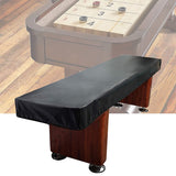 COOSOO Shuffleboard Table Cover Waterproof Outdoor 9FT 12FT 14 FT Shuffleboard Table Cover Weather Resistant Dustproof Furniture Protective Black COOSOO