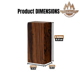 IECAP LLC Hardwood Ironwood Blanks, Exotic Wood – Woodchucks Wood – Hardwood Lumber – Natural Wood for DIY Crafts – Ironwood Lumber Turning Blanks – Size 6 x 3 x 2 inches – Pack of 5 IECAP LLC