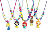 Disney Princess Necklace Activity, 160-Piece Jewelry Making Kit, Preschool Arts and Crafts, Kids Toys for Ages 3 Up Tara Toys