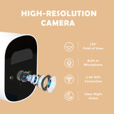 Baba&Nana Smart Bird Feeder with Camera, Solar-Powered Wireless Outdoor Hanging Birdhouse with WiFi, Auto-Capture Hummingbird Live Videos & Motion Activated AI Bird Identifier for Bird Watching (BLUE) Baba&Nana