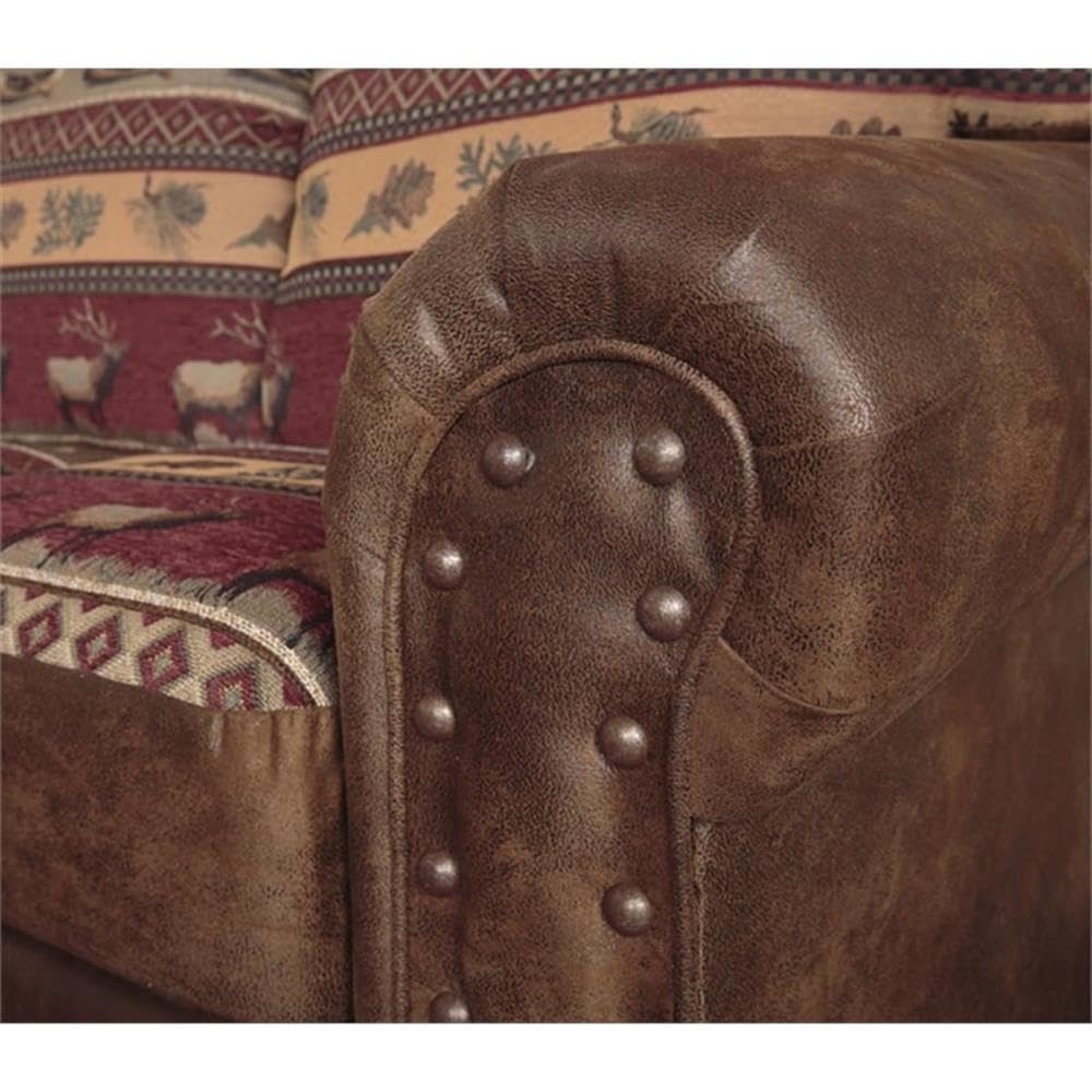 American Furniture Classics 4-Piece Sierra Lodge Sleeper Sofa American Furniture Classics