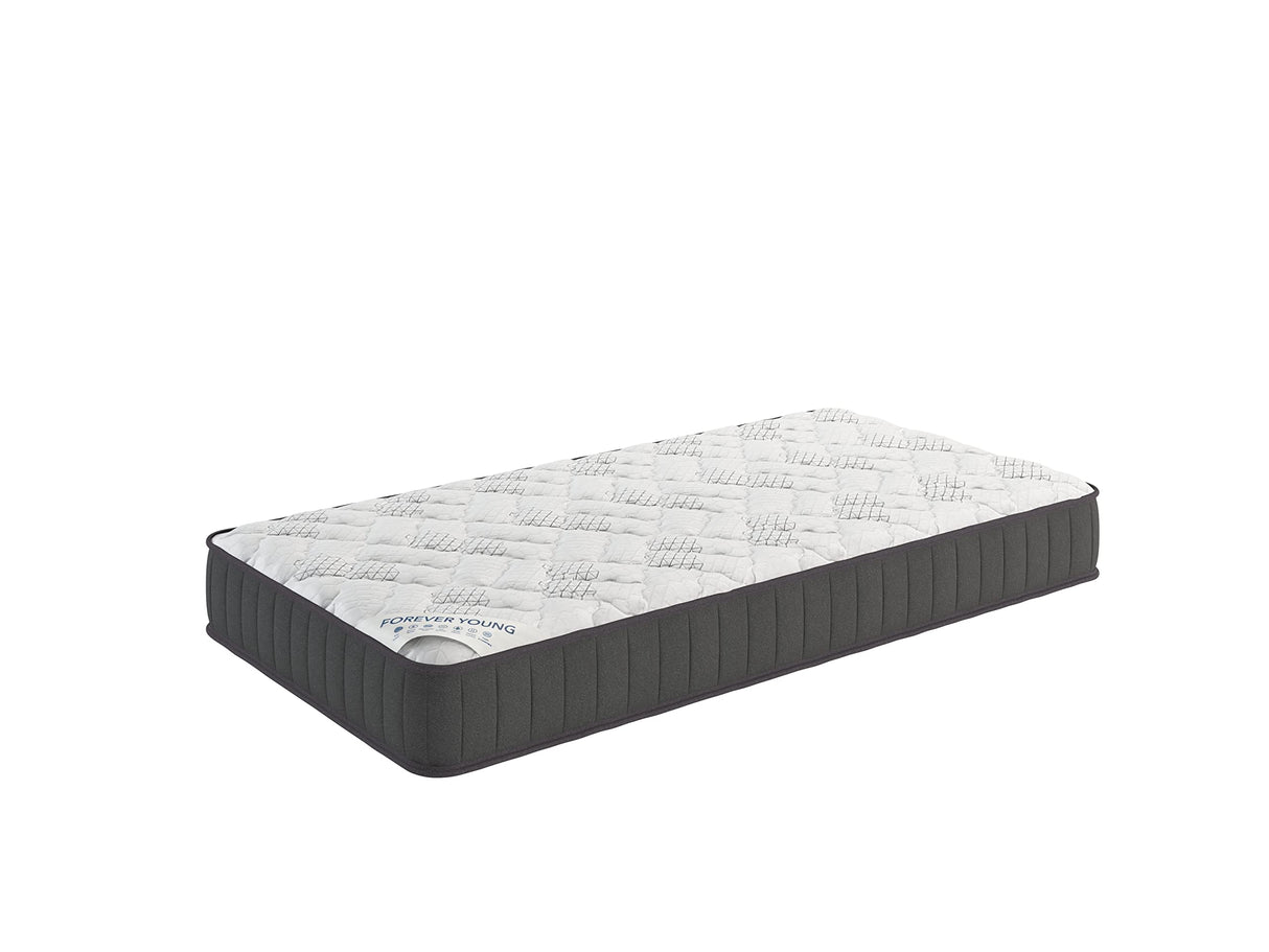 Ottomanson 9" Twin Mattress in a Box Made in USA, Firm Mattress, Hybrid Mattress Cool Improved Airflow with Edge to Edge Pocket Coil, Bed in A Box, Ottopedic Ottomanson