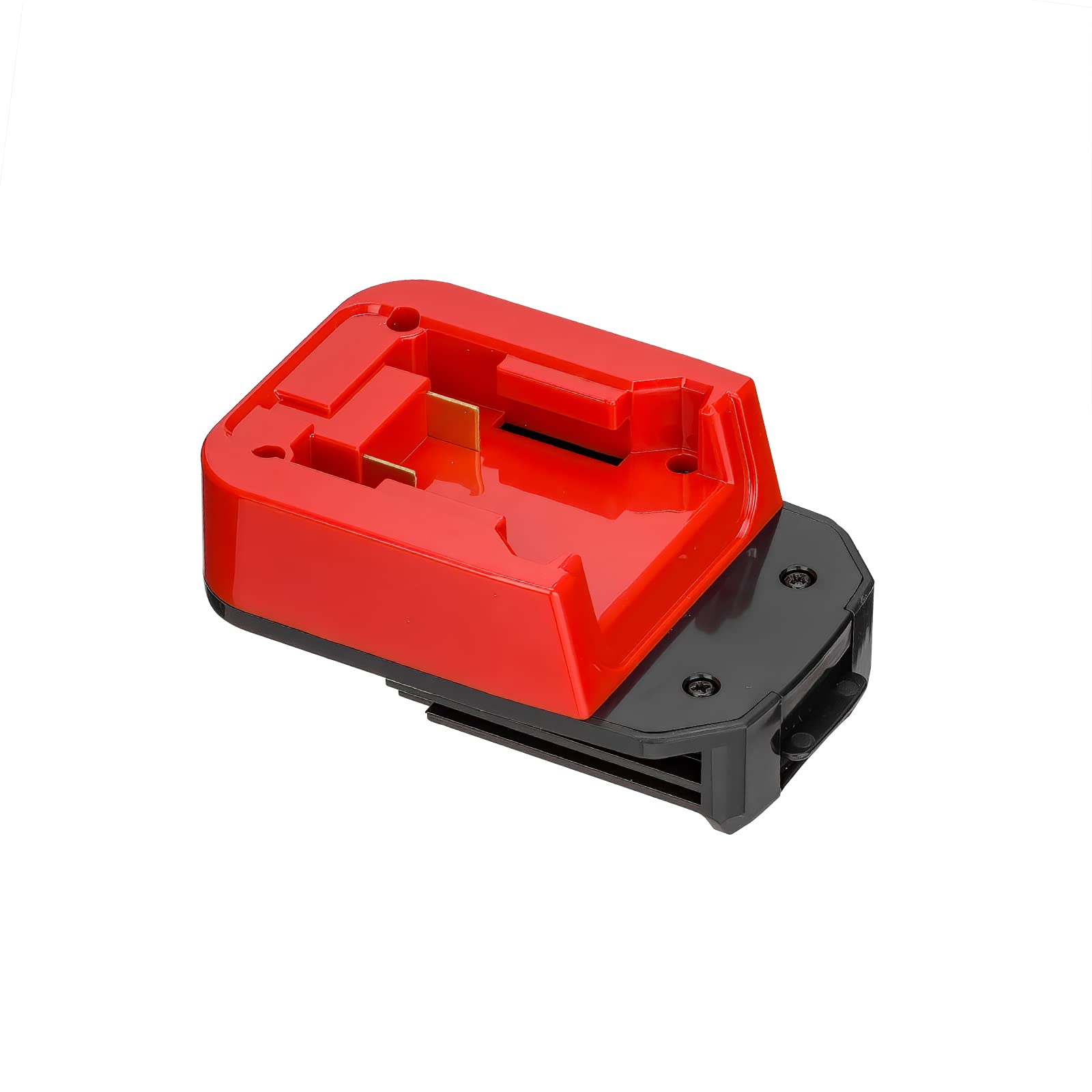 1x Adapter Only Upgrade for Porter Cable Old 18v (Not 20v MAX) Cordless Tools Compatible with Milwaukee M18 Red Lithium Batteries - Adapter Only - WoodArtSupply