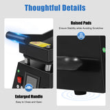 Heat Press Machine, 110V 450W Digital Label Single Heat Press Machine 4.7''x4.7''Digital Sublimation Heat Machine for DIY Logo,Label,Sticker,0-250℃ XUFOPLY