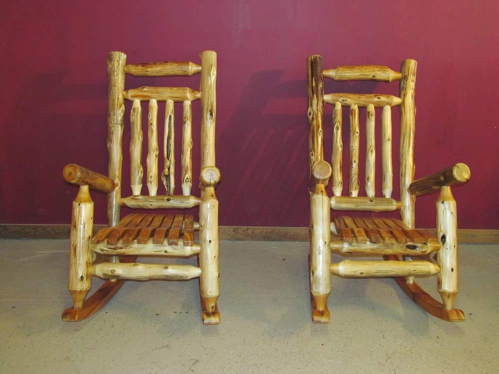 Log Rocking Chair Generic