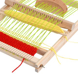 FOCCTS Wooden Multi-Craft Weaving Loom Large Frame 9.84 x 15.35 x 1.3inch, Tapestry Loom Wooden Weaving Loom Creative DIY Weaving Art for Kids, Beginners and Expertsrt FOCCTS