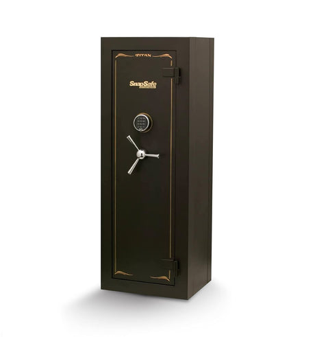 SnapSafe Titan Modular Gun Safe, 75010 - Easy to Assemble Heavy Duty Safe with Digital Keyless Entry & Fire Protection - Ideal Firearm Safe, Closet Vault, Home Safe for Valuables & Store Up to 12 Guns SnapSafe