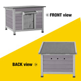 Aivituvin Outdoor Cat House,Wooden Cat Houses for Outdoor Cats,Weatherproof Feral Cat House Outdoor with Opening Top,Perfect for Feral Cats and Outdoor Pets Aivituvin