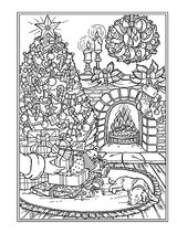 Creative Haven Enchanted Christmas Coloring Book (Adult Coloring Books: Christmas) Dover Publications