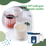 Soy Wax Candle Making Kit with Digital Wax Melter, Natural 4lb Soyawax for Candle Makingt to Make Your Own Candles Handnatur