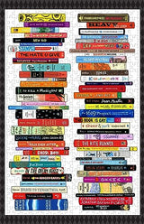 Bibliophile Banned Books 500-Piece Puzzle Chronicle Books