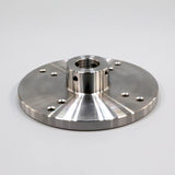 Hurricane Turning Tools, 6" Steel Faceplate For Wood Lathe, 1" x 8 TPI Hurricane Turning Tools