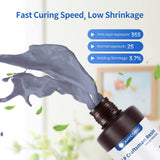 ANYCUBIC 3D Printer Resin, 365-405nm DLP UV-Curing Resin for Photon Ultra/Photon D2, High Precision and Fast Curing Craftsman Resin for DLP LCD SLA 3D Printing, 8K Capable (Grey, 1000g) ANYCUBIC