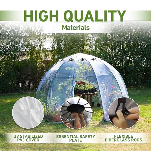 Tierra Garden 50-2510 Haxnicks Garden Sunbubble Greenhouse, Large Tierra Garden