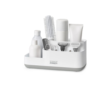 Joseph Joseph EasyStore Bathroom Storage Countertop Organizer Caddy , Gray Joseph Joseph