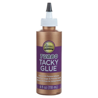 Aleene's 29682 All Purpose Turbo Tacky Glue, 4-Ounce