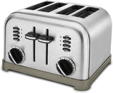 Cuisinart 4 Slice Toaster Oven, Brushed Stainless, CPT-180P1 Cuisinart