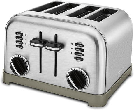 Cuisinart 4 Slice Toaster Oven, Brushed Stainless, CPT-180P1 Cuisinart