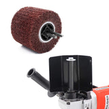 BriSunshine Surface Conditioning Tool 1400W, Electric Burnishing Tool Machine, 8 Variable Speed Wheel Sander Polisher for Wood Metal Stainless Steel with 1 Wheel, Lock Switch (UL Certified) BriSunshine