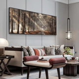 BOHADIY Forest Diamond Painting Kits for Adults 5D Large Landscape Diamond Art Kits for Adults Full Drill Woods Diamond Art Painting Kits Gem Art Kits for Wall Decor 27.5x15.7Inch Sunshine Tree BOHADIY