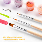 Framed Paint by Numbers Kits for Kids- Number Painting DIY Craft Kits - 16x12 Inch Acrylic Oil Painting On Canvas with Framed - Painting Set for Kids & Beginner & Adult, Colorful Sea Turtle Tookeen