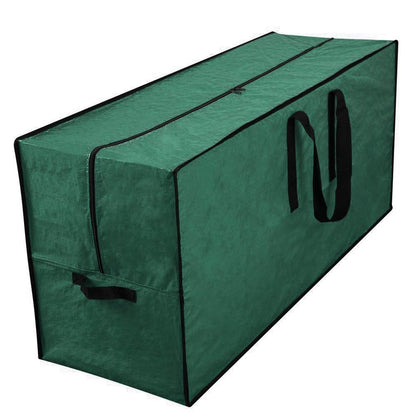 Primode Christmas Tree Storage Bag | Fits Up to 9 Ft. Tall Disassembled Tree I 65"x15"x30" Holiday Tree Storage Case | Protective Zippered Artificial Xmas Tree Bag (9ft, Green)