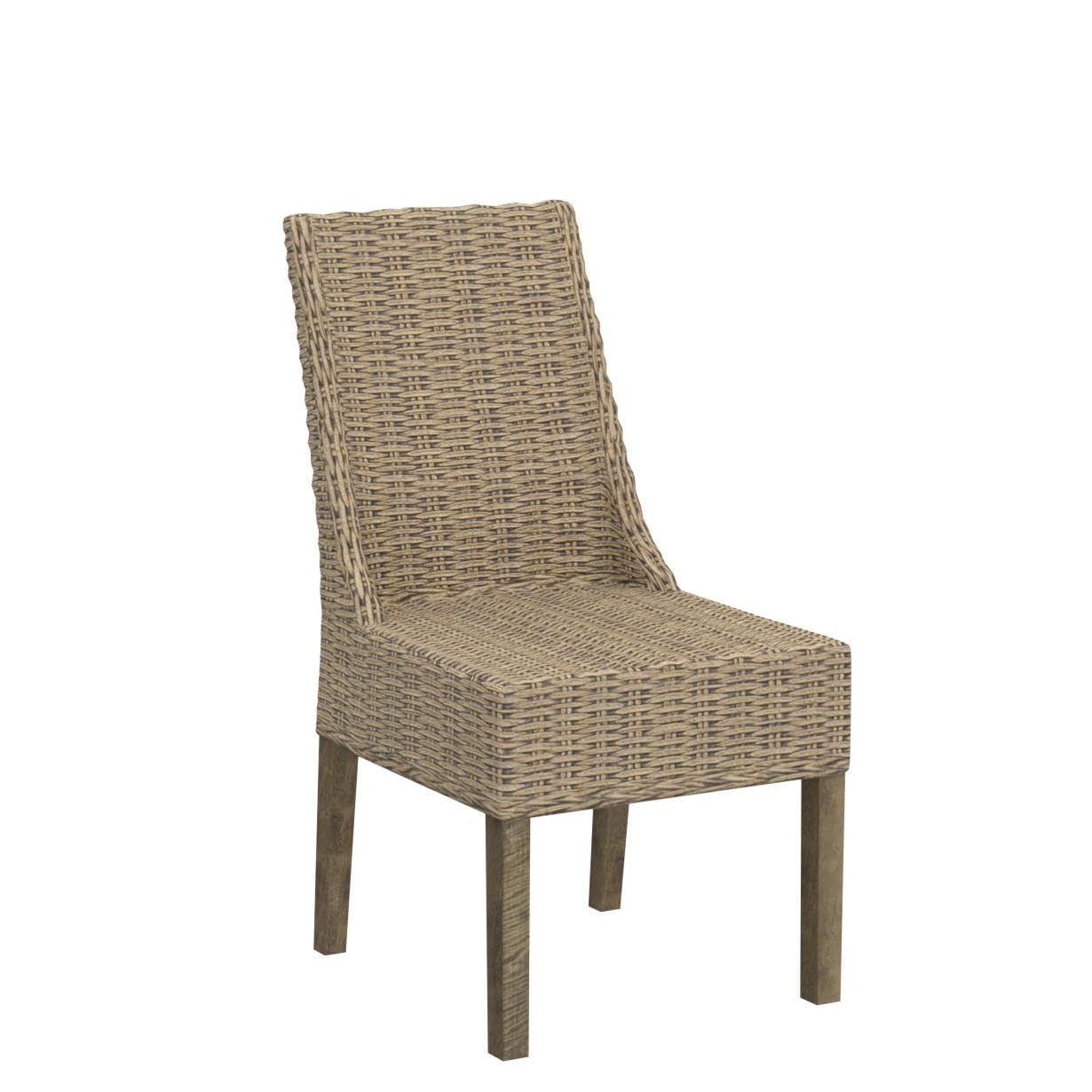 Safavieh Home Collection Suncoast Brown Dining Chair - WoodArtSupply