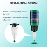 Airbrush Paint 6 Colors, Ready to Spray Airbrush Paint Set, Water-Based Acrylic Air Brush Paints for Metal, Plastic Models, Canvas, Wood, 0.67 Fl Oz/20ml EKOHERR