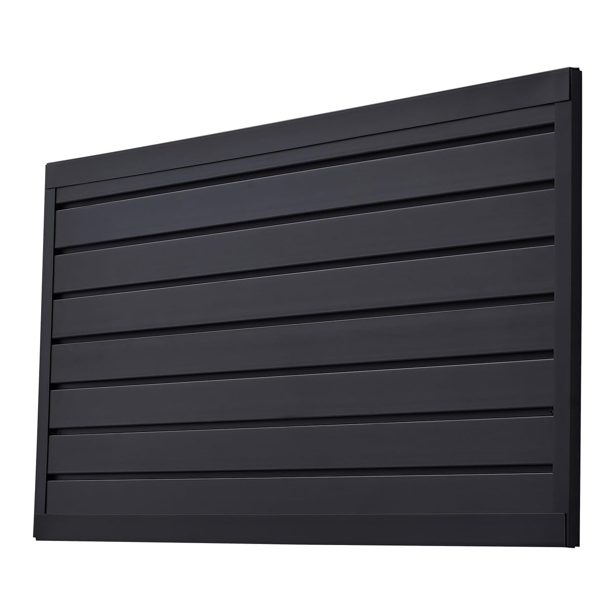 VEVOR Slat Wall Paneling, 2 x 4 ft, PVC Garage Slatwall with Modular Design, Black Slat Wall Easy-to-Install Adjustable Slatwall Panel with Coupling Structure & DIY Cutting, Fits for Storage & Display VEVOR
