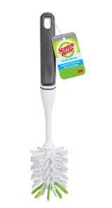 Scotch-Brite Glass and Water Bottle Brush, Long-Lasting Bristles, Safe On Multiple Types Of Water Bottles, Baby Bottles, Vases, And More Scotch-Brite