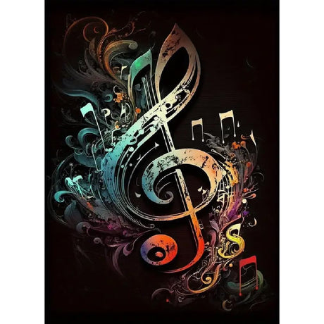 BOHADIY Diamond Painting Kits for Adults Music Diamond Art Kits for Adults,5D Painting Music DIY Full Drill Diamond Painting Gem Art and Crafts 12x16inch BOHADIY