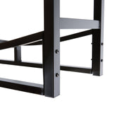 PHI VILLA Heavy Duty Firewood Racks Indoor/Outdoor Log Rack with Kindling Holder, 30 Inches Tall, Black PHI VILLA