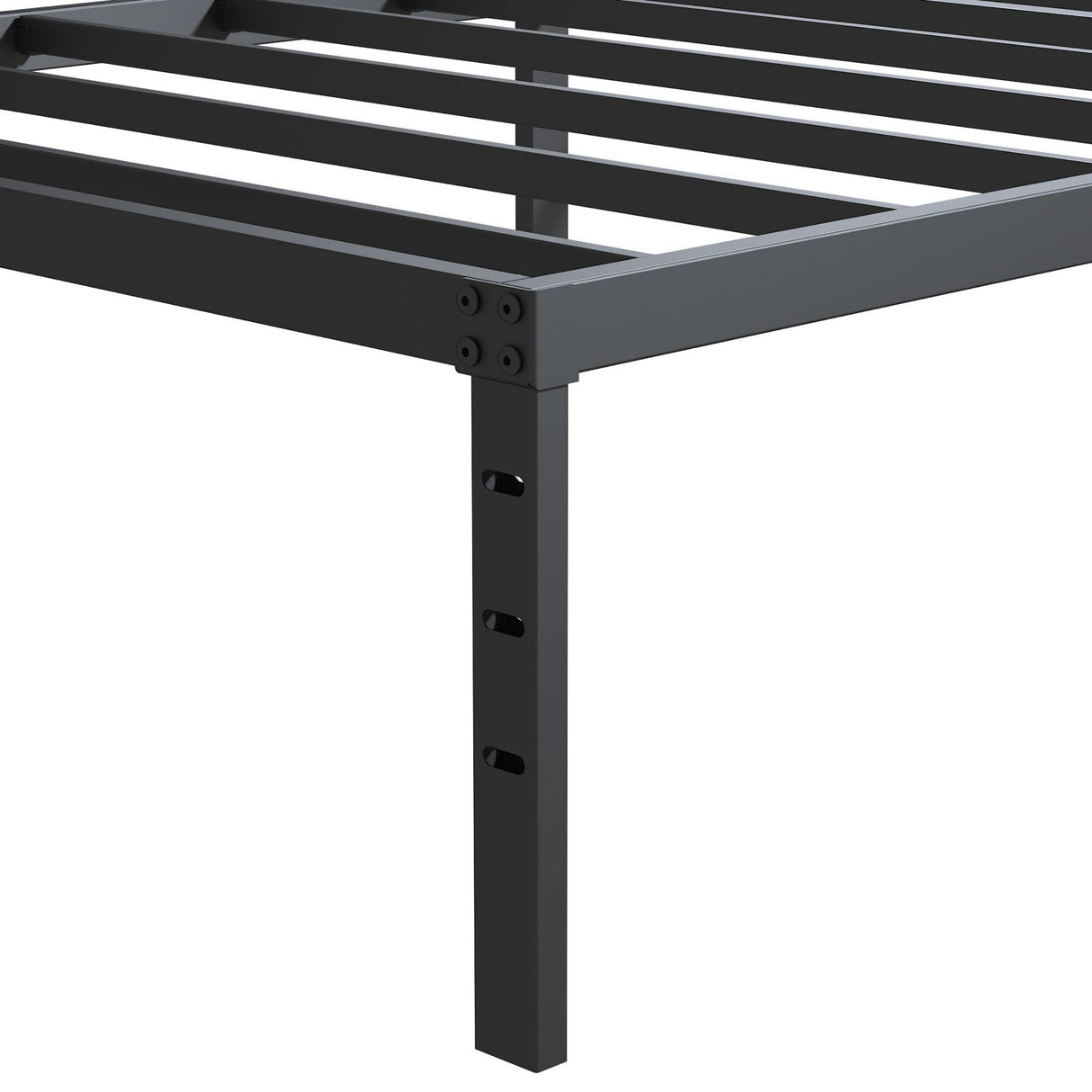 Maenizi Twin XL Bed Frames No Box Spring Needed, 14 Inch Heavy Duty Metal Twin XL Platform Bed Frame Support Up to 2500 lbs, Easy Assembly, Noise Free, Black Maenizi