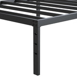 Maenizi Twin XL Bed Frames No Box Spring Needed, 14 Inch Heavy Duty Metal Twin XL Platform Bed Frame Support Up to 2500 lbs, Easy Assembly, Noise Free, Black Maenizi