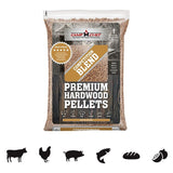 Camp Chef Competition Blend BBQ Pellets, Hardwood Pellets for Grill, Smoke, Bake, Roast, Braise and BBQ, 20 lb. Bag Camp Chef