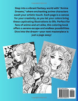 Anime Dreams: A Coloring Journey WoodArtSupply