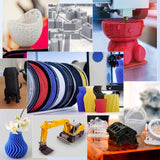 Creality PETG Filament 1.75mm Black, 3D Printer Filament No-Tangling, Strong Bonding and Overhang Performance Dimensional Accuracy +/-0.02mm, 2.2lbs/Spool Creality